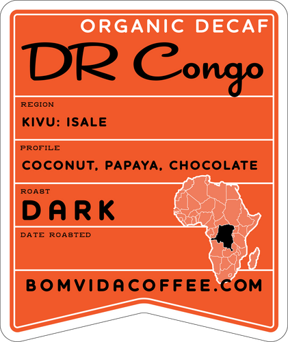Decaf Organic DR Congo: Kivu Isale