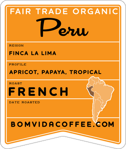 FTO Peru Finca La Lima French Roast